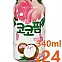 캔)코코팜피치핑크/340ml*24/해태음료