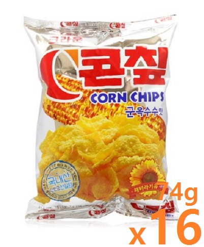 콘칩(72g*16)크라운