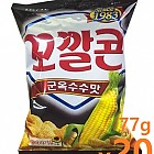과자] 꼬깔콘군옥수수77g*12