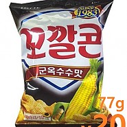 과자] 꼬깔콘군옥수수77g*12