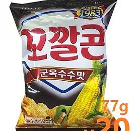 과자] 꼬깔콘군옥수수77g*12