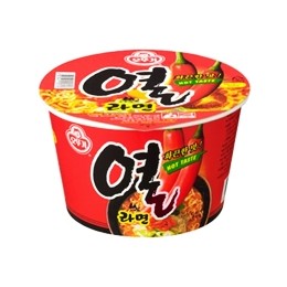 컵면)열라면 큰사발 115g*12(오뚜기)