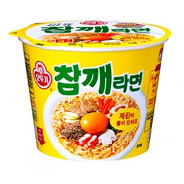 컵면)참깨라면큰사발110g*12(오뚜기)