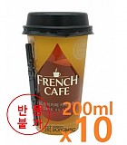 컵)프렌치카페 카페오레/200ml*10