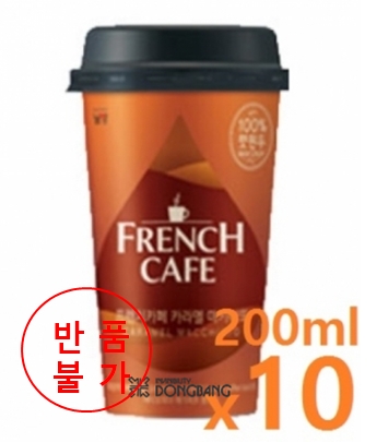 컵)프렌치카페 카라멜마끼야토/200ml*10