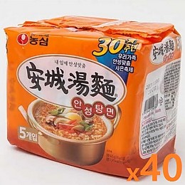 봉지)안성탕면 멀티*40/농심