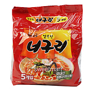 봉지)너구리 매운맛 멀티*40/농심
