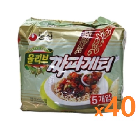 봉지)올리브 짜파게티 멀티*40/농심