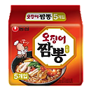 봉지)오징어짬뽕 멀티*40/농심
