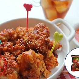 냉동)한쿡매콤양념 치킨*5ea