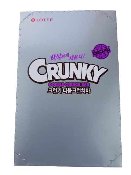 크런키 더블크런치바 /롯데제과