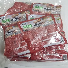 냉동)한쿡직화허브삼겹살100g*10ea