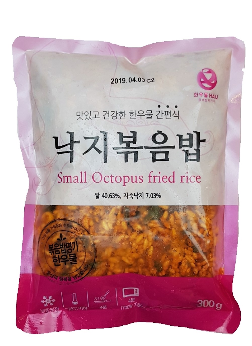냉동)한우물 낙지볶음밥300g*5ea
