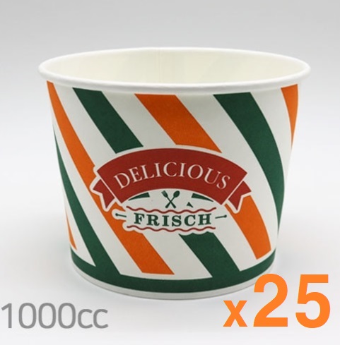 종이용기1000CC*25ea