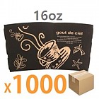 홀더) 10온스 검정색 1000ea