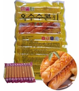 냉동)도나우소시지(콘)