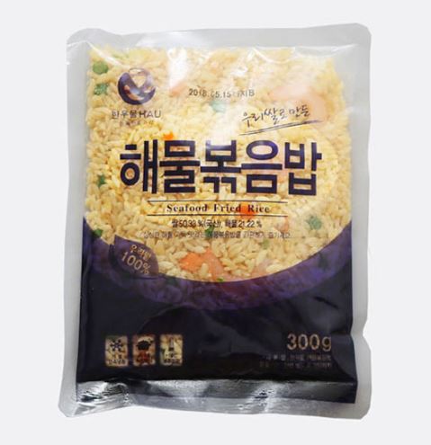추천메뉴) 해물볶음밥베이컨말이