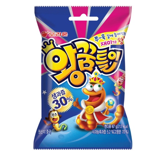 왕꿈틀이80g**소비자가인상