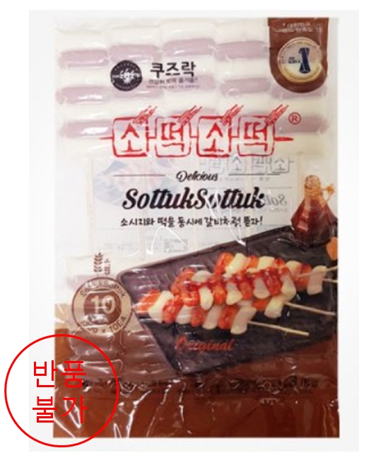 냉동)쿠즈락소떡소떡벌크1.3kg / 10ea
