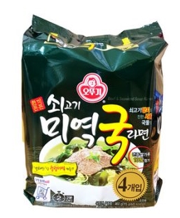 봉지)쇠고기미역국라면/ 32