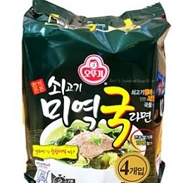 봉지)쇠고기미역국라면/ 32