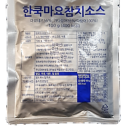식품) 한쿡마요참치소스100g*5개