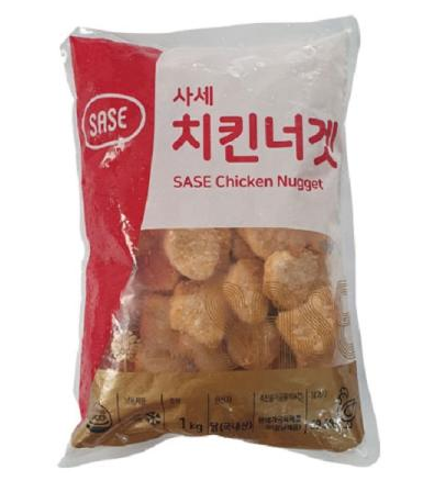 냉동)사세 치킨너겟1kg