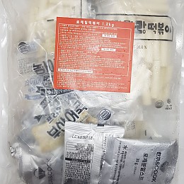 냉동) 로제 밀떡볶이1.2kg*5