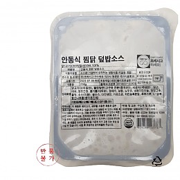 냉동) 안동식 찜닭 덮밥소스*5