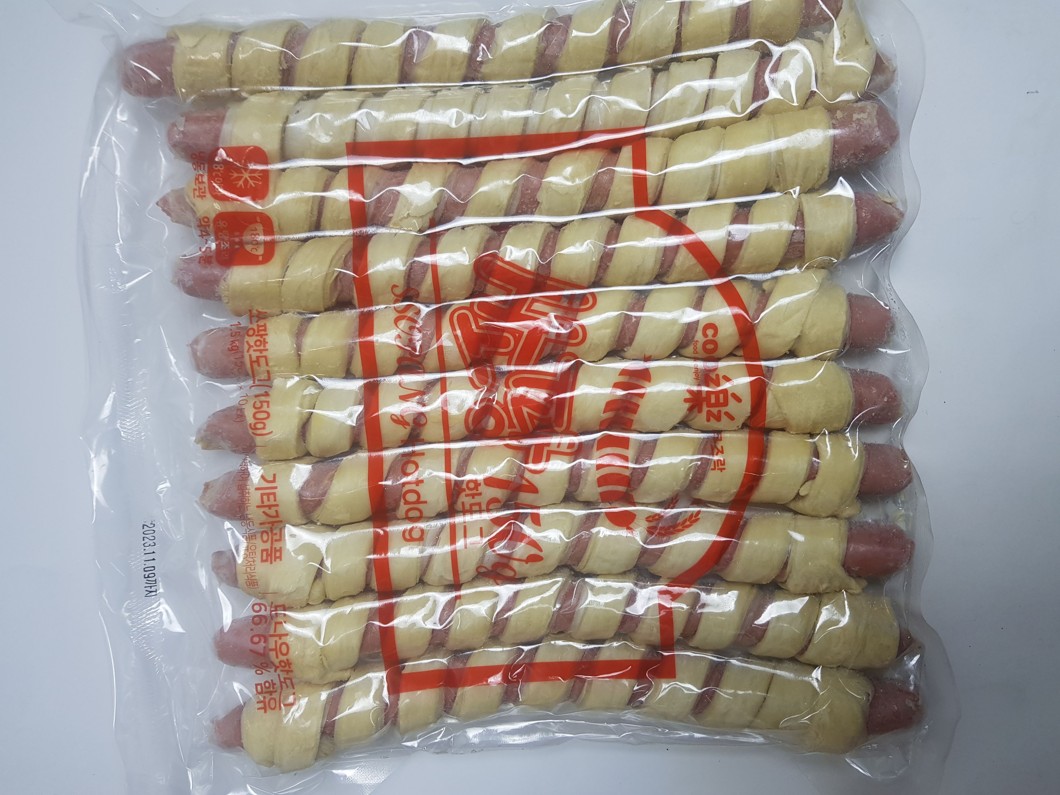 냉동) 롱 쏘팡 핫도그 28 센치150g*10