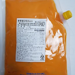 소스) 한쿡 체다치즈 소스1kg