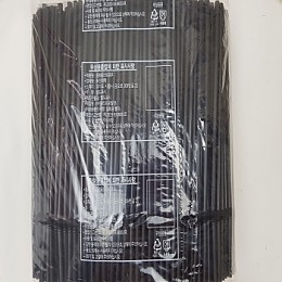 빨대] 32온스컵 검정빨대*1 (7*25)