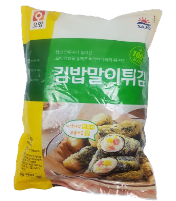 냉동] 김밥말이 튀김 1kg