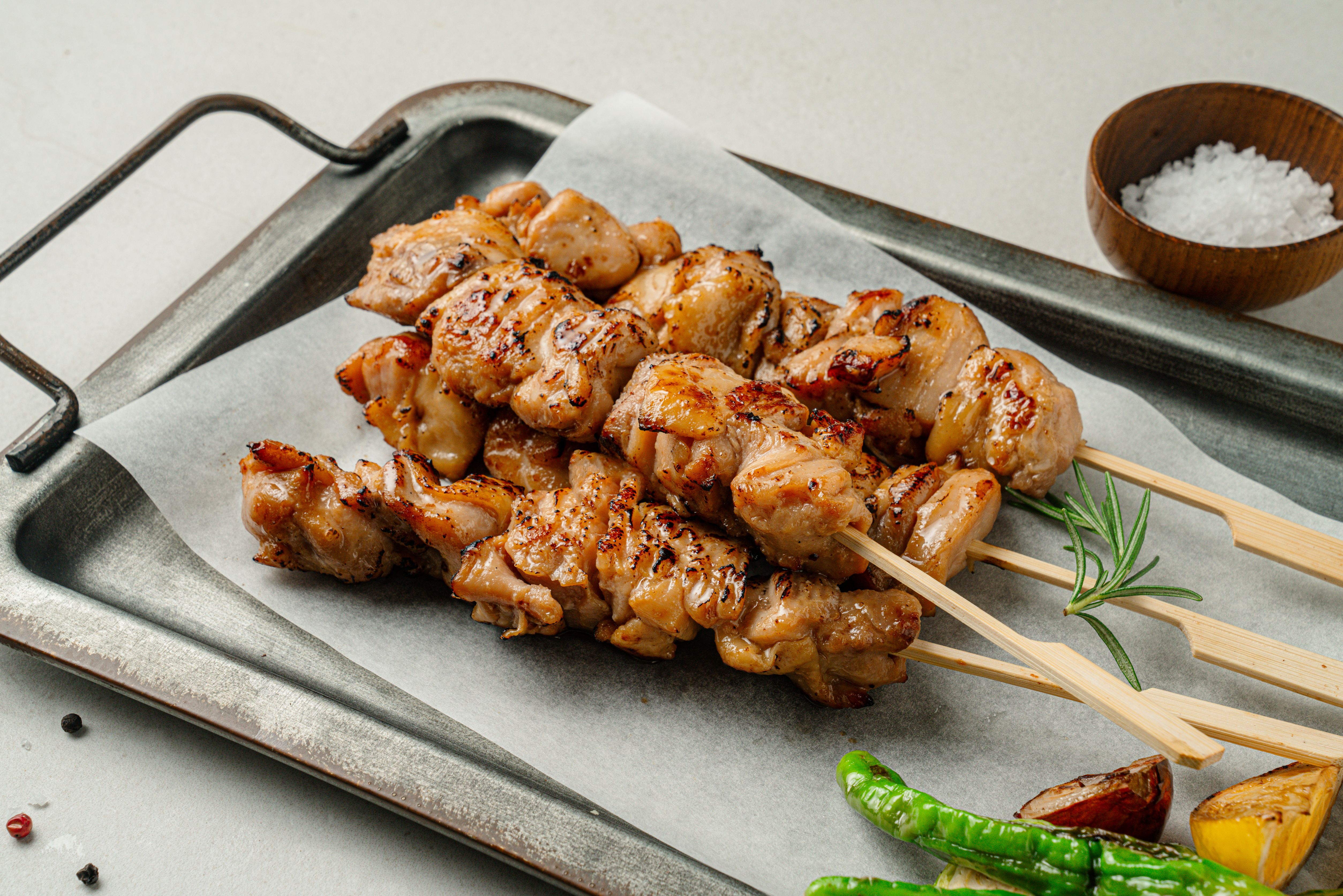 냉동] 숯불직화 닭꼬치 1.2kg*15