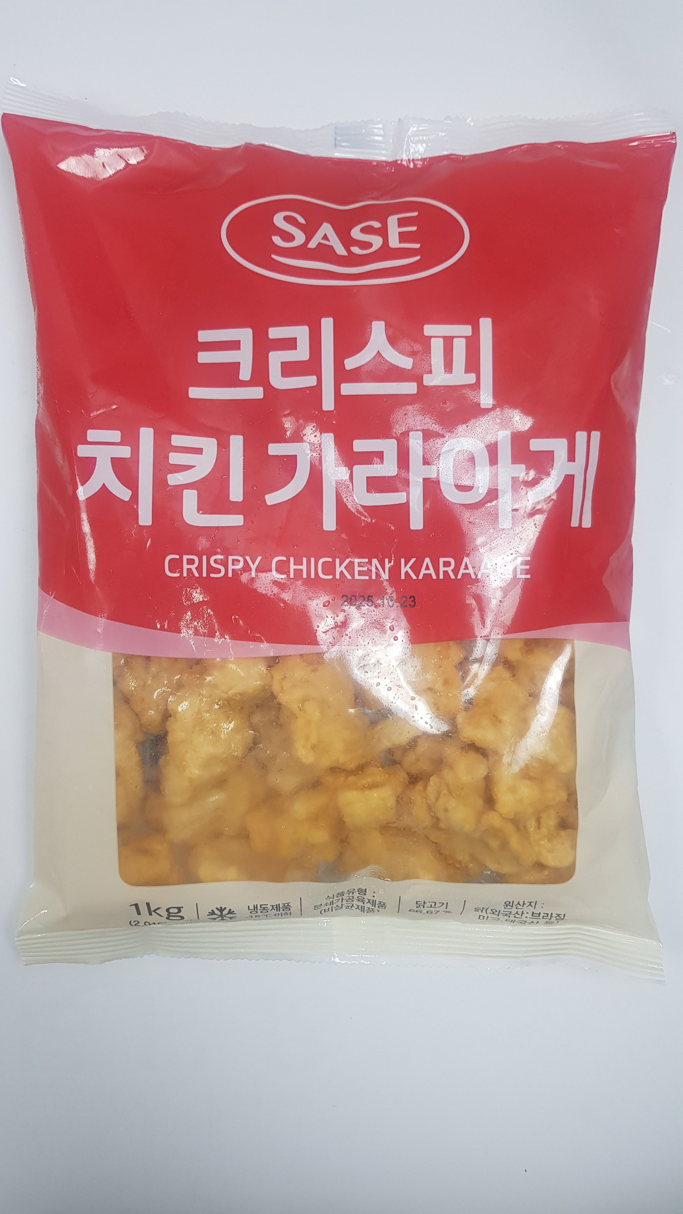 냉동] 사세 크리스피 치킨 가라아게 1kg