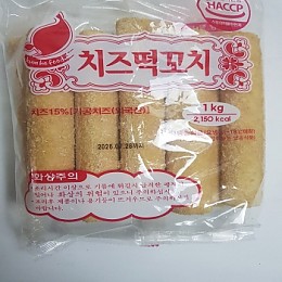 냉동] 금호 치즈 떡꼬치 1kg*10