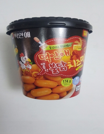 냉동] 떡안애 불닭 치즈떡174g*5